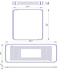 Sterilization and Storage Container for Surgical Instruments