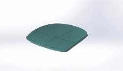 Vacuum-formed Plastic Cushion Assembly 5299-403-6830010-30