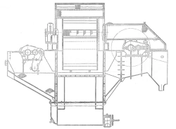 Wheel Separator for Enriching Coal and Shale in Heavy Medium SKVP32K