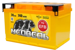 Lead Acid Starter Battery 12V for Internal Combustion Engines - EFB LB3 Bear