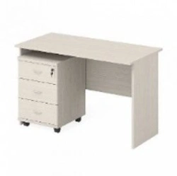 Rectangular Desk with Pedestal - TDI School Series