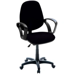 Comfort Metal Frame Chair with Textile Upholstery