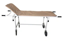 Patient Transport Trolley with Headrest and Removable Stretchers TVPB - Diakoms