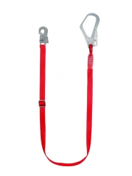 Adjustable Single Webbing Lanyard "A12r" Model vnt A12r