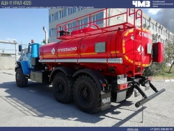 Oil Transport Tank Truck (AЦН) 7074C2-70 on Ural 4320-60 Chassis