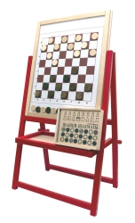 Игровая панель "Шашки-шахматы"