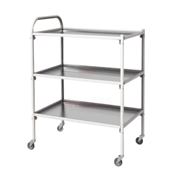 Mobile Stainless Steel Procedure Table with Three Shelves SPp-02-MSK(502)