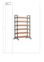 Metal Loft Shelf 800x350x1980 mm