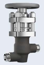 Safety Shut-off Bellows Valve ZZT26161-032-03 for Piping Systems