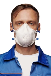Protective Respirator with Filtering Half Mask: YULIA-209 FFP2 R D