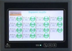 Control Panel with 7-inch TFT Touchscreen - Model PU 7