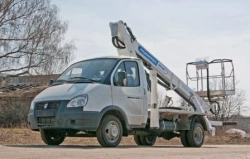 Hydraulic Boom Lift AGP-18T GAZ-3302 17.8M 250KG 9.5M