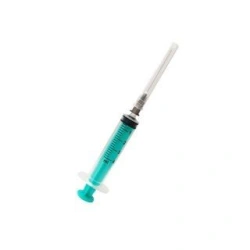 Sterile Single-Use 3-Part Injection Syringe with Luer Tip, 4ml Capacity