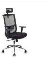 INTER Metal Frame Chair with Textile Upholstery and Plastic Elements