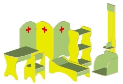 Children's Play Hospital for Educational Games - Model 15590