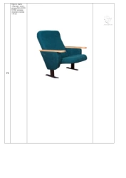 Public Seating Chair Foton-Cinema 540*780*1000 mm