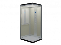 Electric Passenger Lift Queen 400 kg with Machine Room