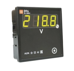 Universal Digital Panel Voltmeter for AC/DC Networks - V96