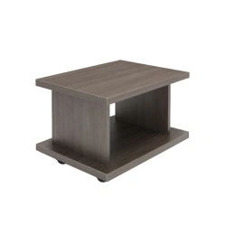 Coffee Table for Waiting Areas with Wooden and Metal Legs