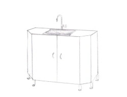 Laboratory Sink PG-L LK PM 1 - Versatile and Functional