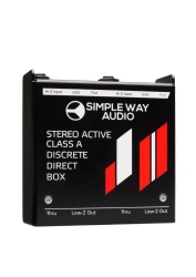 Simple Way Audio J2 Mini Direct Box for Unbalanced to Balanced Audio Signal Conversion