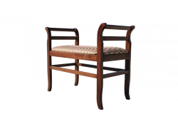 Elegant Wooden Bench No. 62