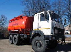 Specialized Auto Tank Truck (AЦ) on MAZ Chassis 5N33-6312Е8 Model 5675LO Modification 5675L4-20