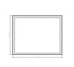 Left Side Window Insulated Glazing for LIAS Bus 429260-5403305-03SB
