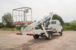 Hydraulic Cherry Picker AHP-22T GAZ-33027 22M 80/250/300KG 10.6/7.7/7.2M