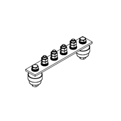 Main Grounding Busbar GZSH.02-430.180.4M8-GTs