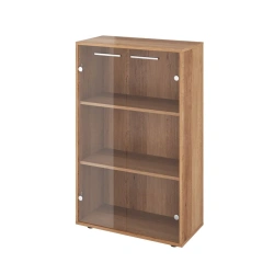 Low Glass Cabinet KTs36 700x338x1135 (KTs13+KTs40*2+DB48*2)