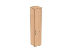 Narrow High Document Cabinet with 2 Doors, Model ApШД2-4