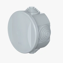 CADUCEUS ALING OG Distribution Box for Open Installation 65x35mm 4 Inputs, 500V~, IP44, Gray