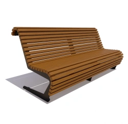 Street Park Bench Model 77058