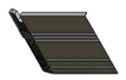 Front Left Side Panel S.21Р-10.30.230 for Tram Cars