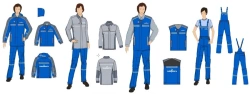 Women's Workwear Set for Personnel (Jacket, Shirt-Jacket, Vest, Overalls)