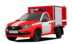 Emergency Rescue Vehicle N1DG Modification N1DGFA Based on VIS 2349