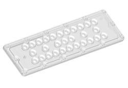 LED Lens for LED Fixtures AMT-HB-236x70-5050-30