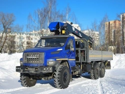 Hydraulic Crane Truck MKMA Based on Ural 4320 U0K04N-4L180