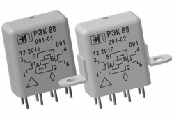 Sealed Electromagnetic Relay for Low Voltage Circuits REK-88