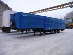 Tonar Model 95234 Dump Semi-Trailer with Tonar Model 90424 Axles