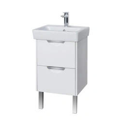 Elegant Sink Cabinet Aquaton Silva 60 Polar Oak 1A211801SIW701.A211.8.01S.IW7.0