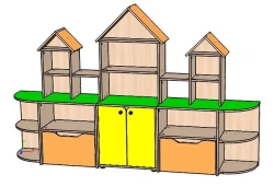 Castle" Children's Furniture Set, Art. SSZ Zam-01