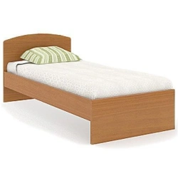 Single Bed with Metal Frame and Headboard AF3 for Hotel Furniture Sets