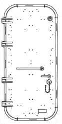 Watertight and Gas-tight Marine Doors from Aluminum-Magnesium Alloy