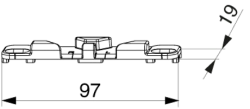 Locking Bar for Secure Ventilation with Hardware Elements REHAU/KBE AD70