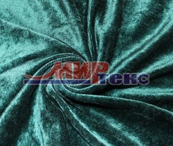 Plush Mixed Knit Fabric (Cotton 80%, Polyester 20%) for Garments