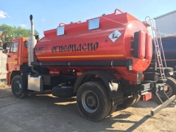 Airport Fuel Tanker for Aviation Fuel Transportation 9666B (Mod. 9666B5 on KAMAZ 43255-G5 Chassis)