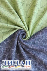 Smooth Dyed Mixed Knit Fabric (50% Cotton, 50% Polyester) - Ribana