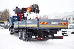 Multifunctional Truck with Hydraulic Crane MKMA on KAMAZ 43118 Base 41K35N-UJ